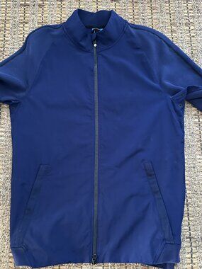 NikeLab X Roger Federer N98 Nike Jacket Mens Small Blue Full Zip Court Tennis